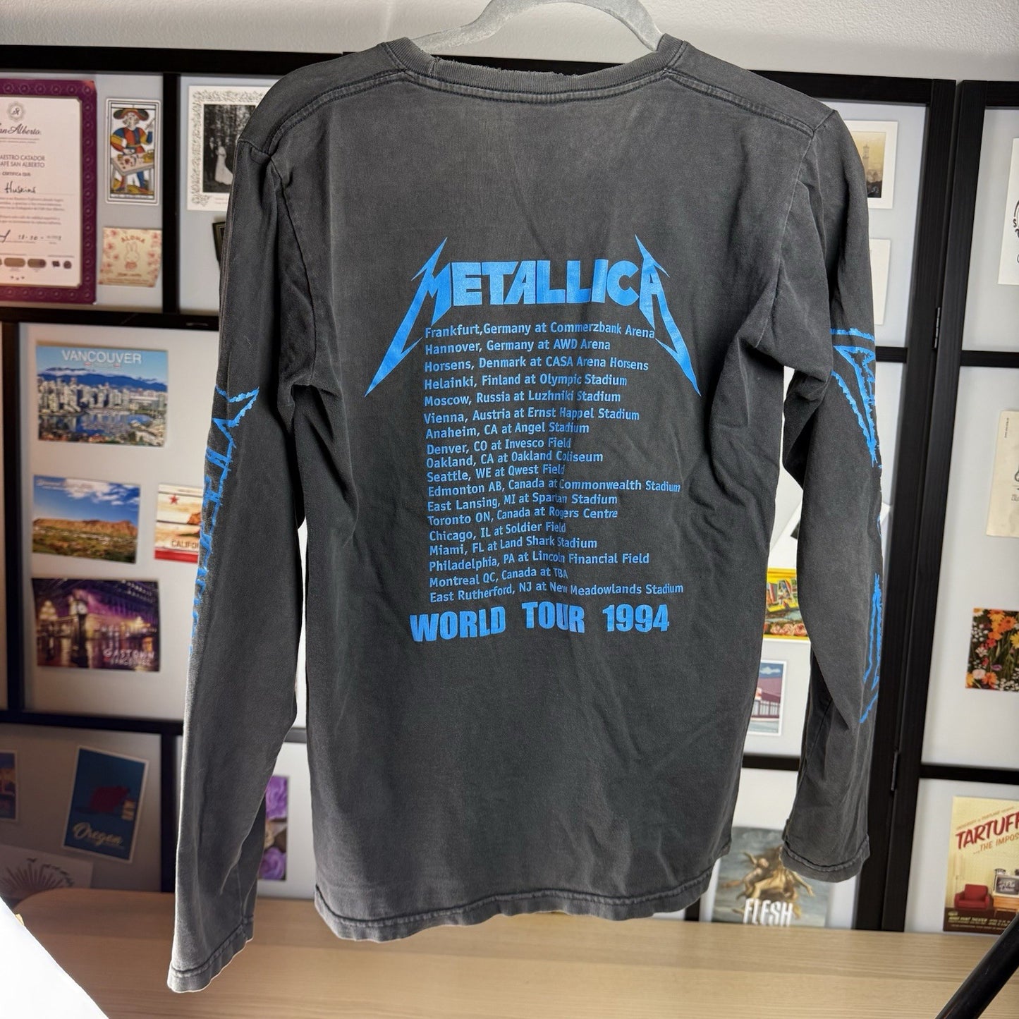 METALLICA | WORLD TOUR - 1994 | LONG SLEEVE | M