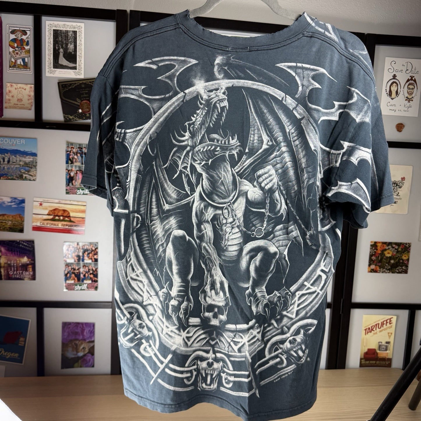 DEATH & DRAGONS | LIQUID BLUE | 2001 | L