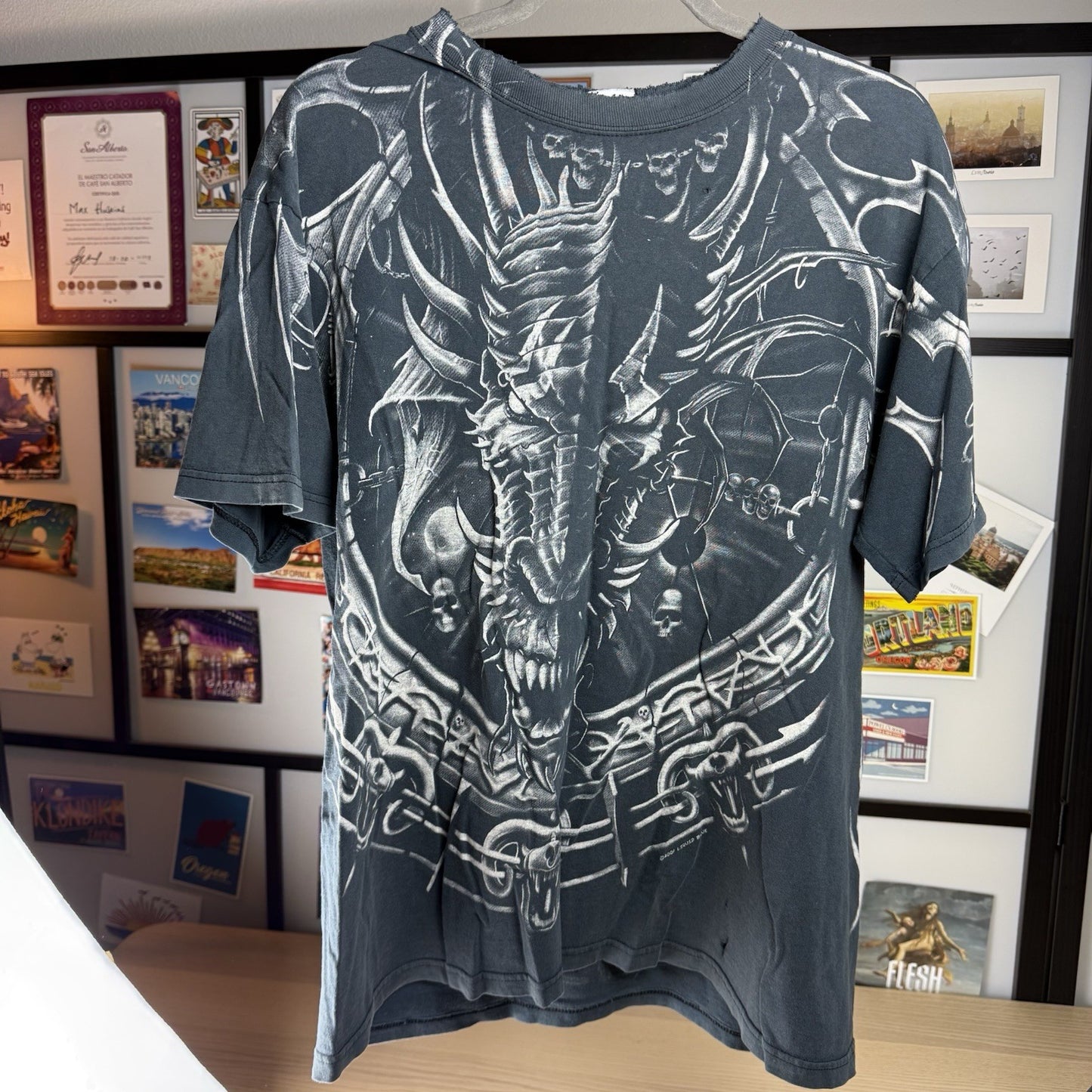 DEATH & DRAGONS | LIQUID BLUE | 2001 | L