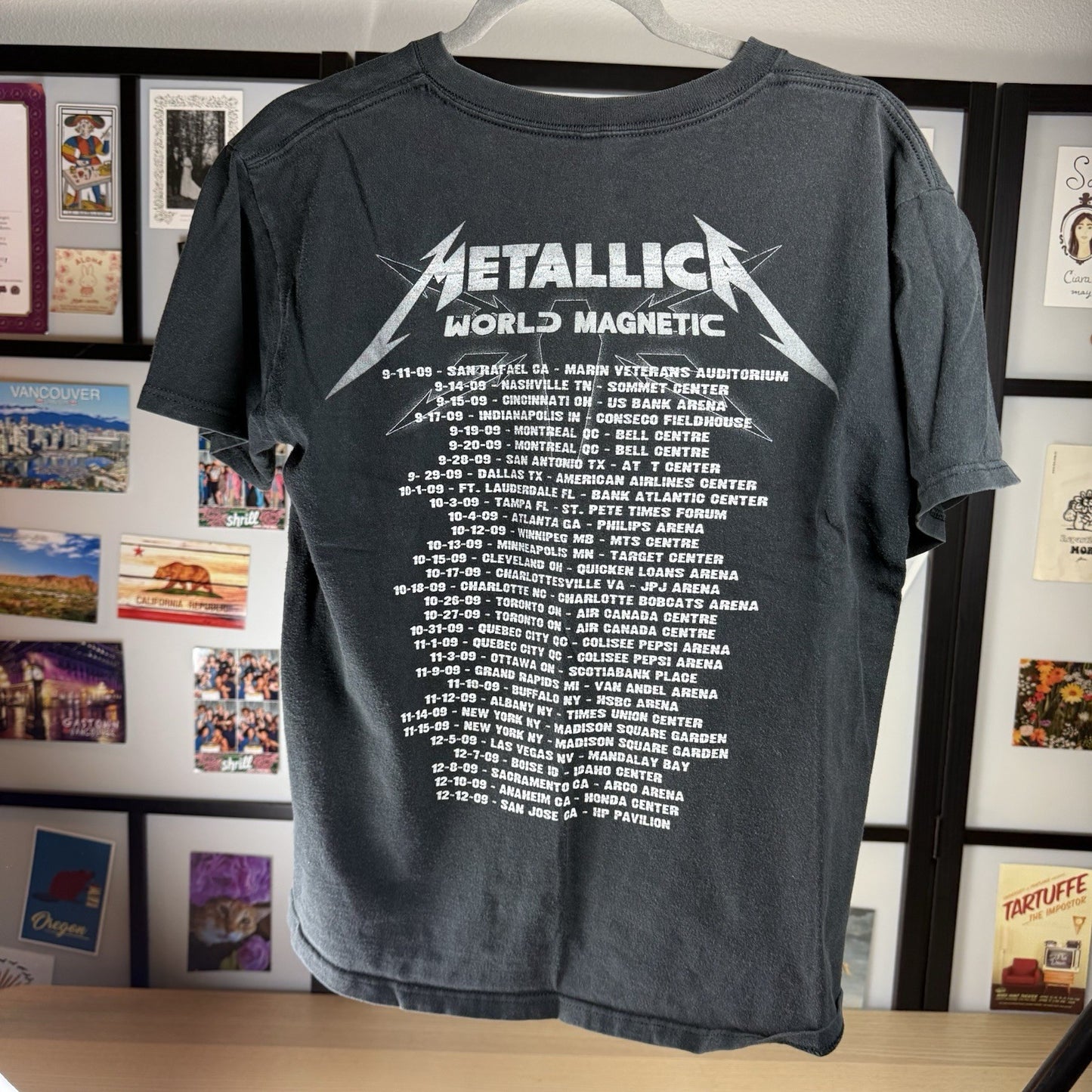 METALLICA | WORLD MAGNETIC TOUR | 2008 | S